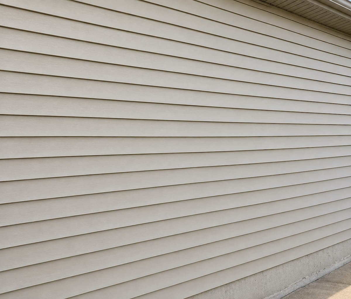 Vinyl siding after oxidation removal in Athens, TX